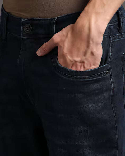 JOHN PLAYERS JEANS Men Lightly Washed Bootcut Jeans 443037803012