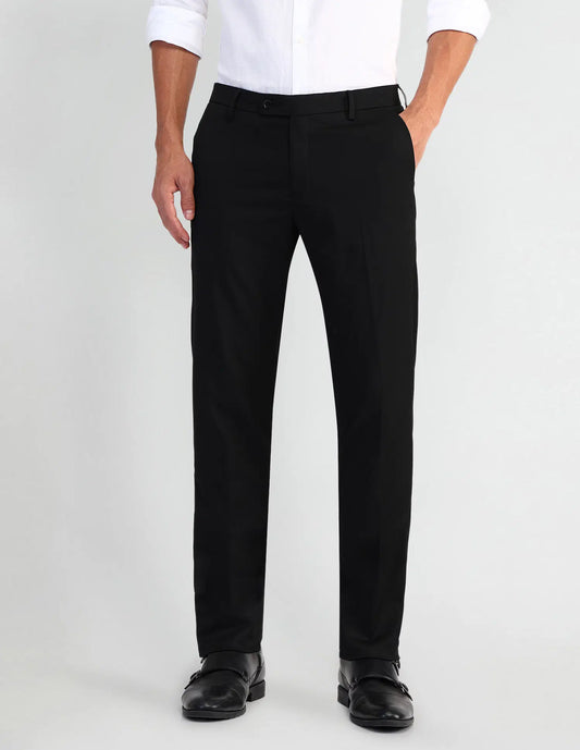 Arrow Mid Rise Tailored Fit Trousers