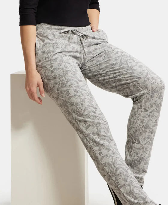 #1301 Super Combed Cotton Elastane Slim Fit Trackpants With Side Pockets