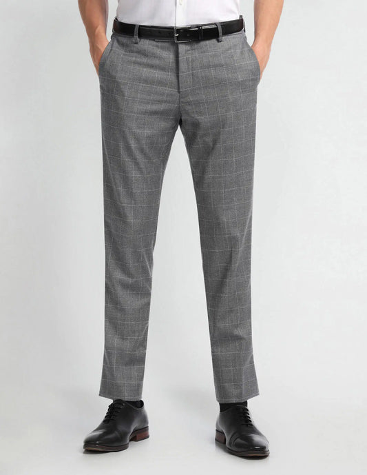 Arrow Smart Flex Slim Trousers