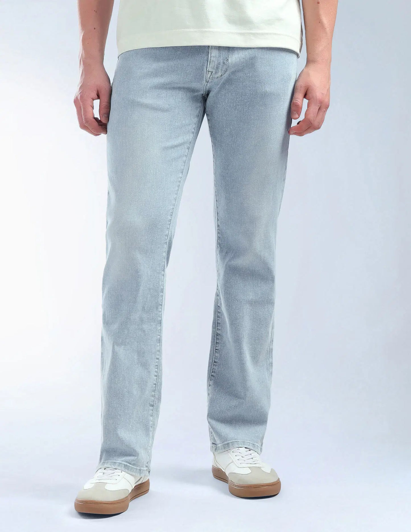 Flying Machine Bruce Bootcut Light Washed Jeans FMJEN4946