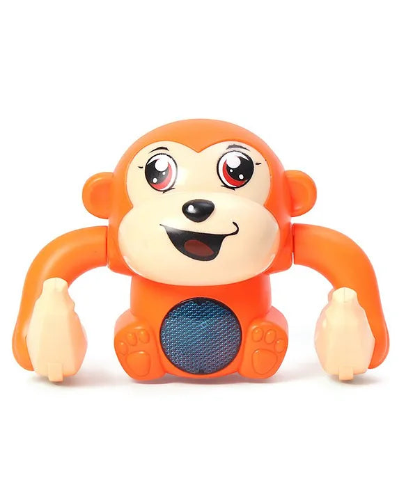 ToyMark Battery Operated and Sound Control Banana Monkey Toy (Color May