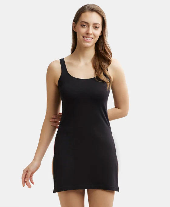 #1488 Super Combed Cotton Slip With Side Slite and StayFresh Treatment