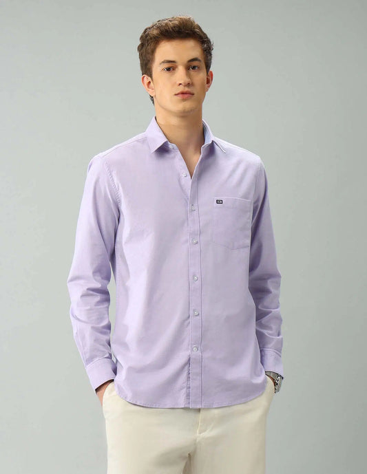 Arrow Sport Air Soft Manhattan Slim Fit Solid Shirt