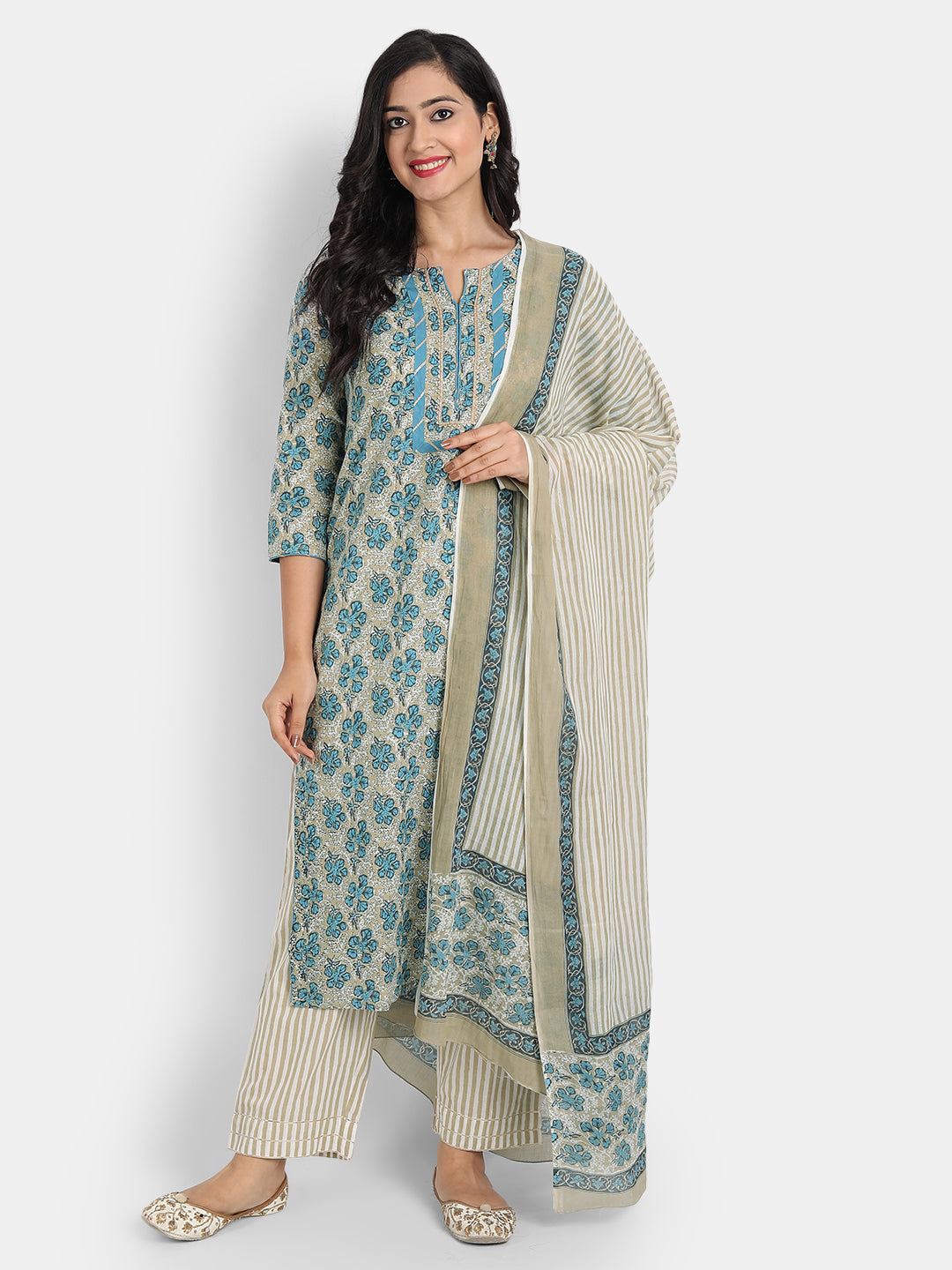 3 Pcs Kurta Set#KS16377