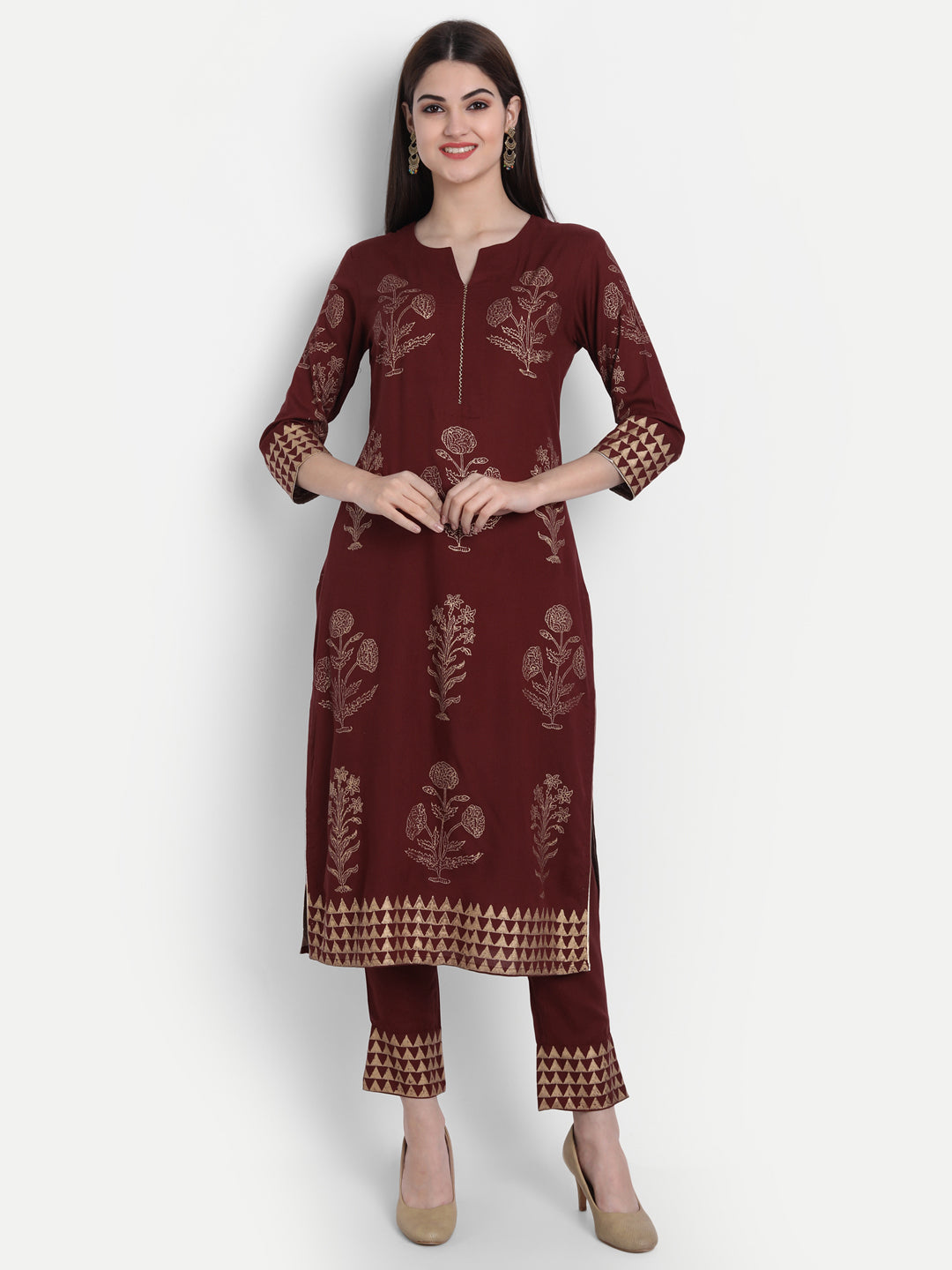 2 Pcs Kurta Set#4239