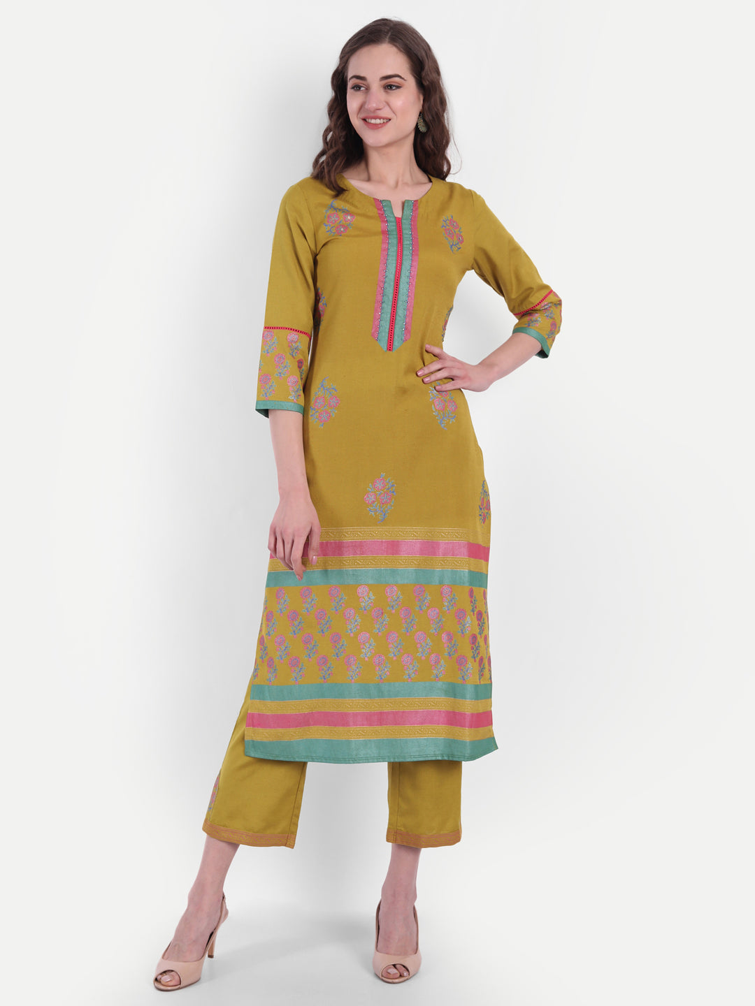 2 Pcs Kurta Set#16671