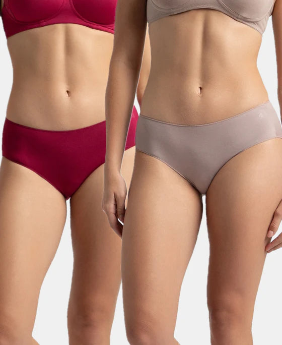 #1802 High Coverage Micro Modal Elastane Stretch Hipster With Ultrasoft Concealed Waistband