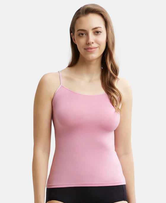 #1805 Micro Modal Elastane Stretch Camisole with Adjustable Straps and StayFresh Treatment