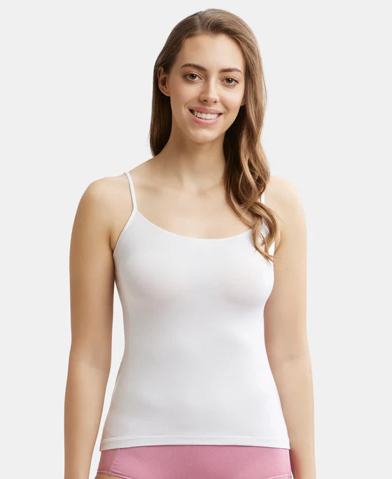 #1805 Micro Modal Elastane Stretch Camisole with Adjustable Straps and StayFresh Treatment