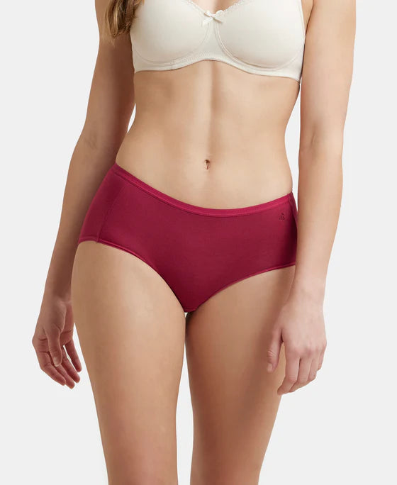#1809 Full Coverage Micro Modal Elastane Stretch Full Brief With Exposed Waistband and StayFresh Treatment