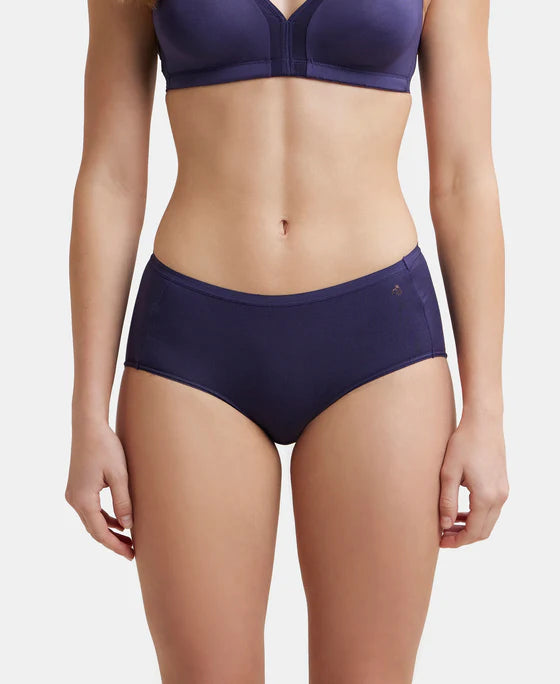 #1809 Full Coverage Micro Modal Elastane Stretch Full Brief With Exposed Waistband and StayFresh Treatment