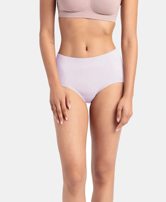 #1827 High Coverage Soft Touch Microfiber Elastane Stretch Full Brief with No Visible Pantyline