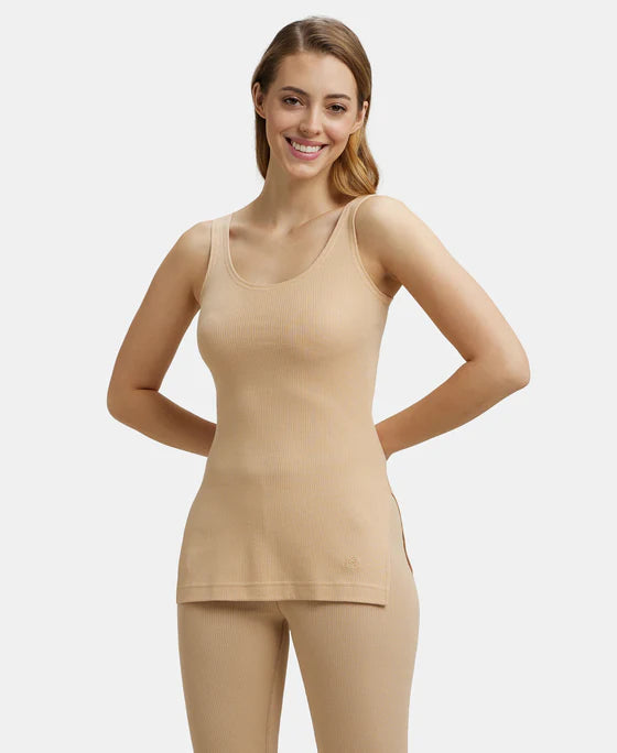 #2500 Super Combed Cotton Rich Thermal Tank Top with StayWarm Technology