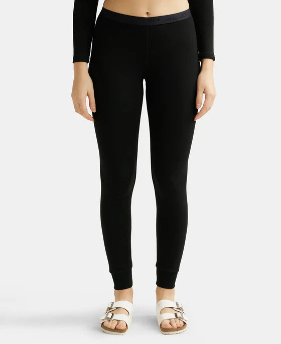 #2523 Soft Touch Microfiber Elastane Stretch Leggings with StayWarm Technology