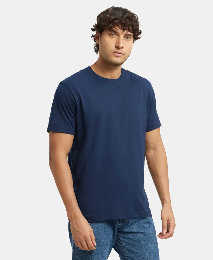 #2714 Super Combed Cotton Rich Round Neck Half Sleeve T-Shirt