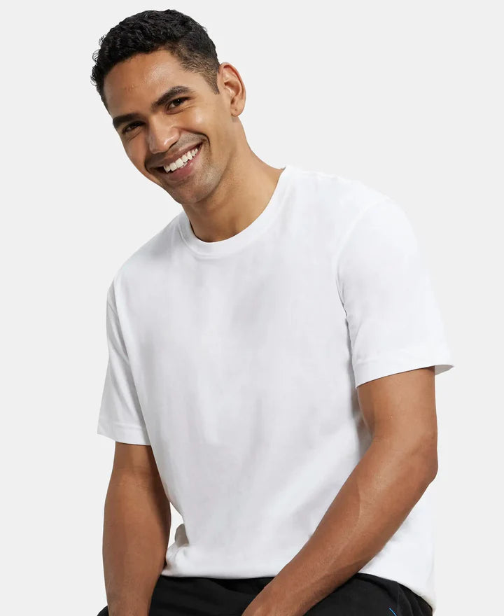#2714 Super Combed Cotton Rich Round Neck Half Sleeve T-Shirt