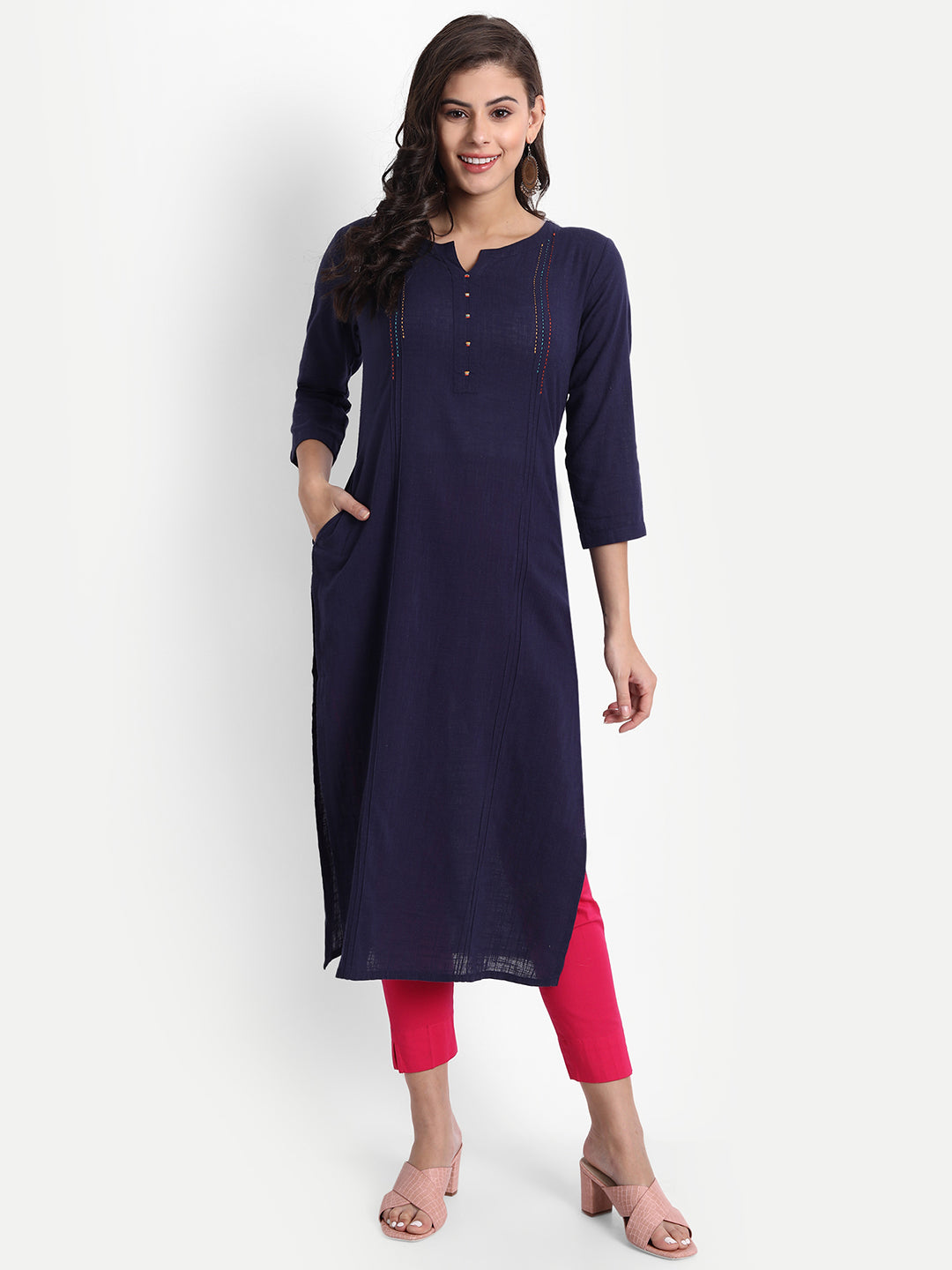 Long Kurti#LK16025