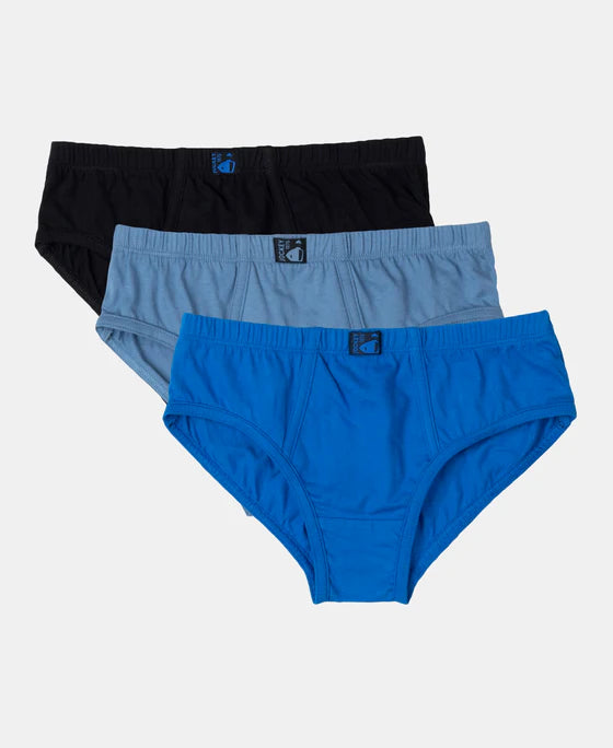 #3035 Super Combed Cotton Solid Brief with Ultrasoft Waistband