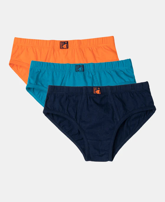 #3035 Super Combed Cotton Solid Brief with Ultrasoft Waistband