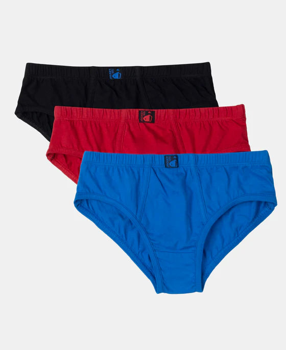 #3035 Super Combed Cotton Solid Brief with Ultrasoft Waistband