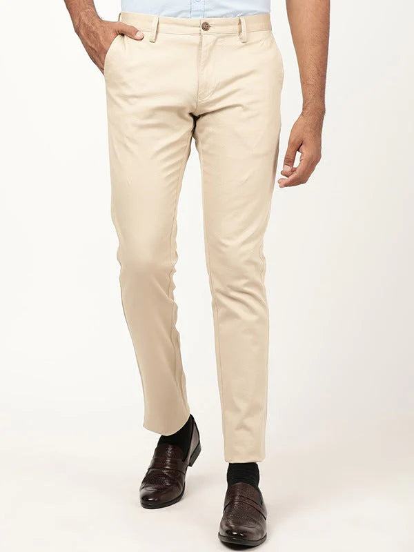 Try in 3D Men Brooklyn Fit Cotton Stretch Trouser SKU: ITMTR01603 Men's trousers