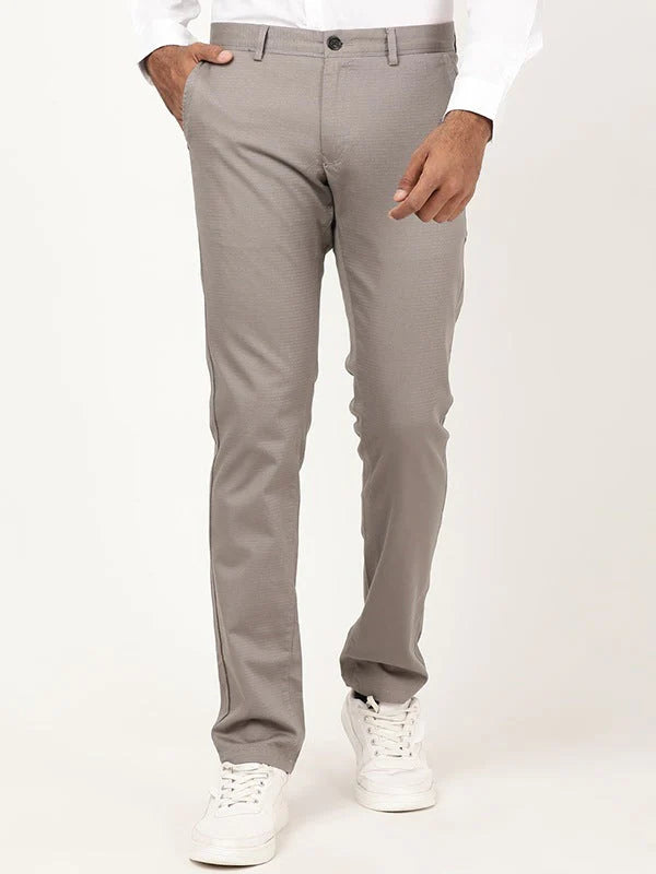 Men Brooklyn Fit Cotton Stretch Trouser SKU: ITMTR01609 Men's trousers