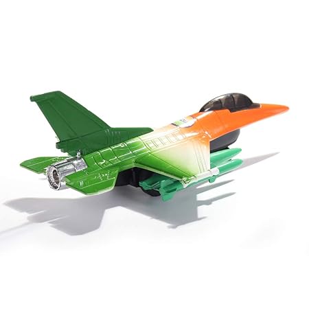 Centy Toys Plastic Fire Blade Pull Back Jet,