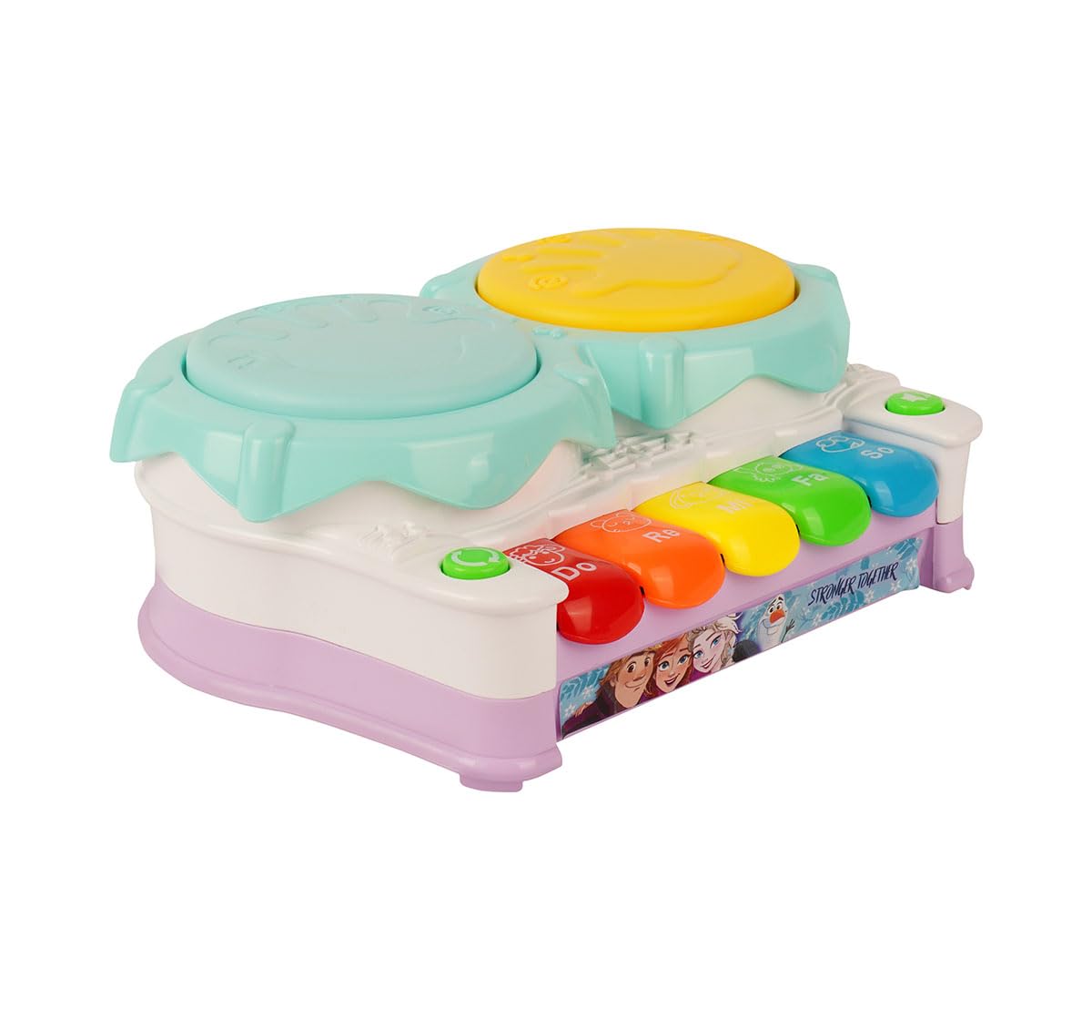 Kriiddaank Frozen Theme Piano Drum - Elsa & Anna Electronic Music Kit for Kids | Fun & Educational Toy for Kids | Safe, Engaging & Interactive Play