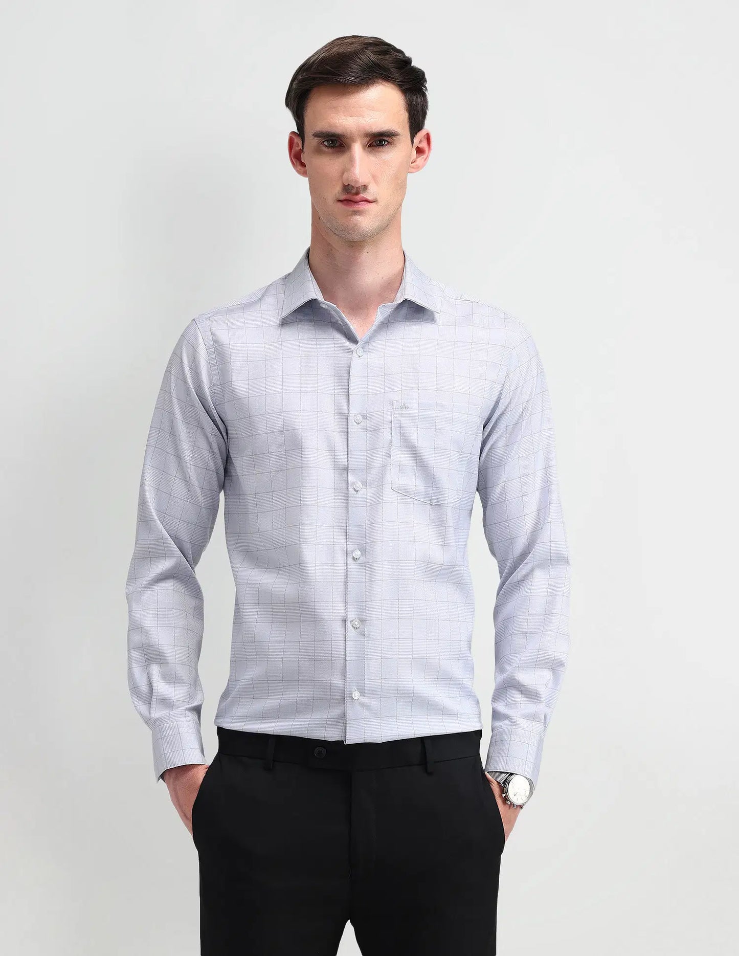 Arrow Liberty Classic Fit Plaid Checked Shirt