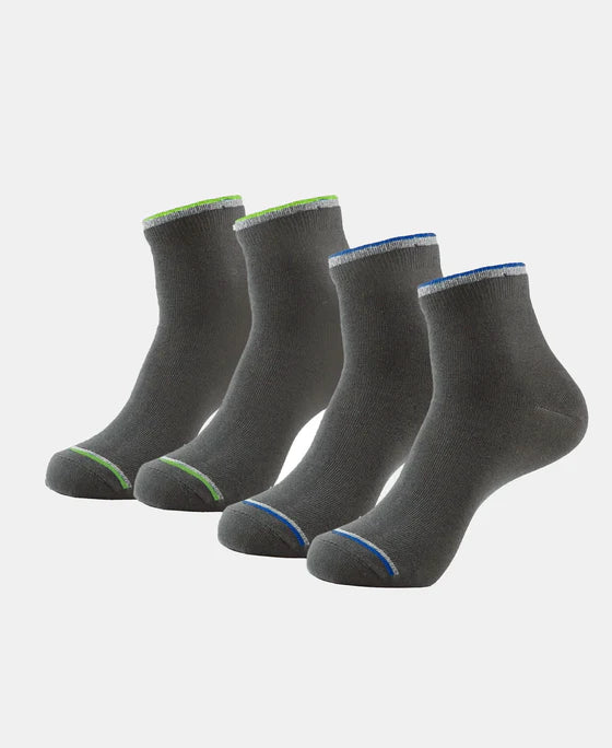 #7051 Compact Cotton Elastane Stretch Ankle Length Socks With StayFresh Treatment