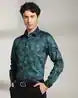 JOHN PLAYERS Men Printed Slim Fit Shirt 443037012001