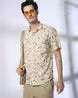 JOHN PLAYERS Men Floral Print Relaxed Fit Cotton Shirt 443053966002