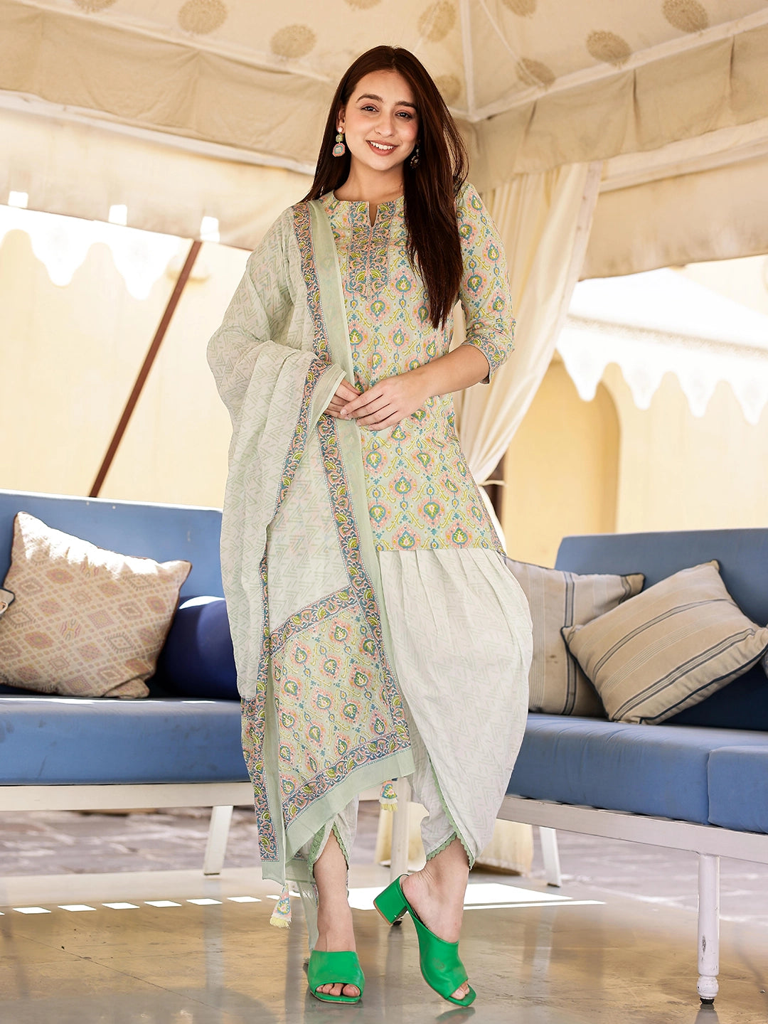 3 Pcs Kurta Set#16725
