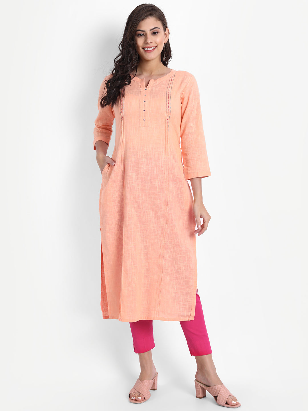 Long Kurti#LK16025