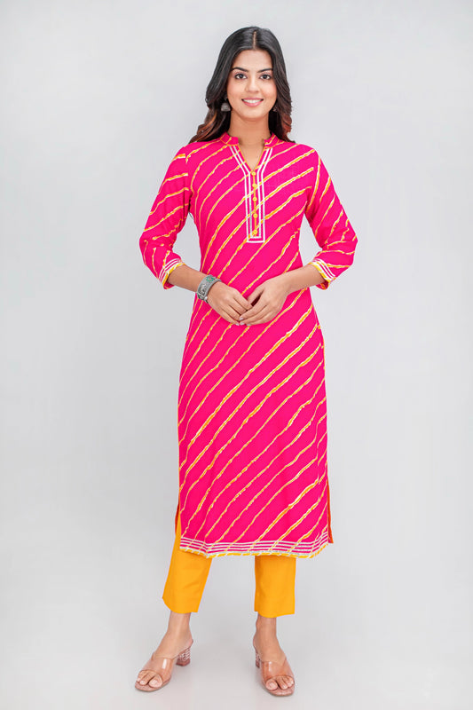 Long Kurti#LK15093