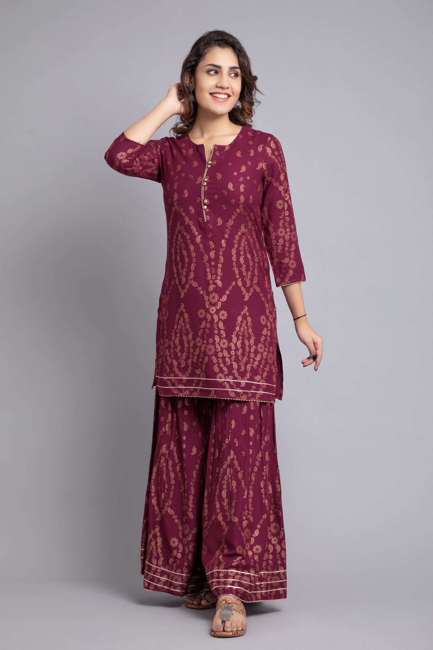 2 Pcs Kurta Set#17572