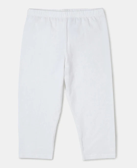 #AG18 Girl's Super Combed Cotton Elastane Stretch Capri