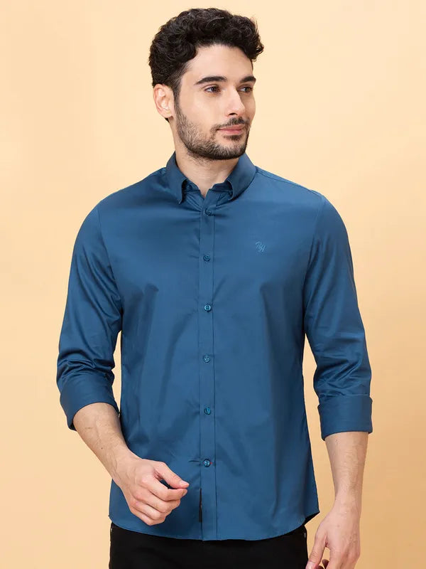 Being Human Clothing Men Slim Fit Shirts #BHMLS24113