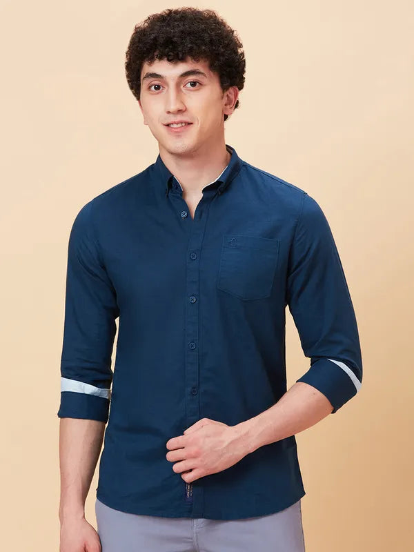 Being Human Clothing Men Slim Fit Shirts #BHMLS24116