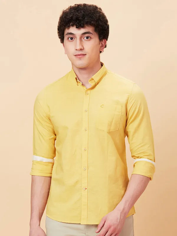 Being Human Clothing Men Slim Fit Shirts #BHMLS24116