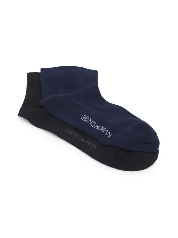 Being Human Clothing Accessories Black/Navy Socks #BHMSOA25017