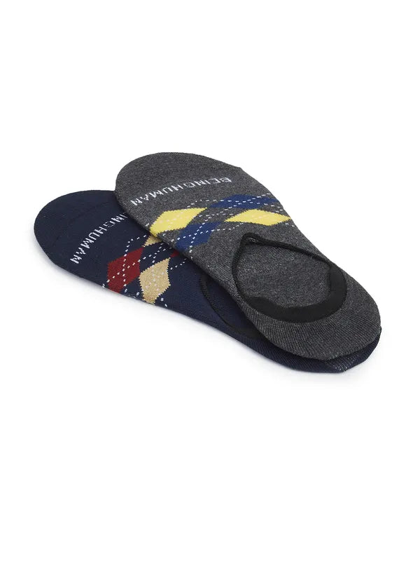 Being Human Clothing Accessories Anthra Mel/Navy Socks #BHMSOI25005