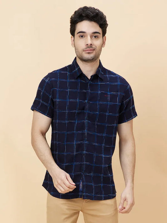 Being Human Clothing Men Slim Fit Shirts #BHMSS24034