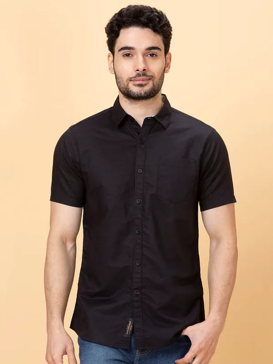 Being Human Clothing Men Slim Fit Shirts #BHMSS24117