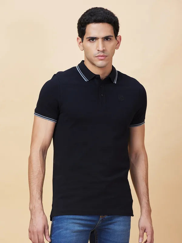 Being Human Clothing Mens-Top Polo Neck #BHP24615