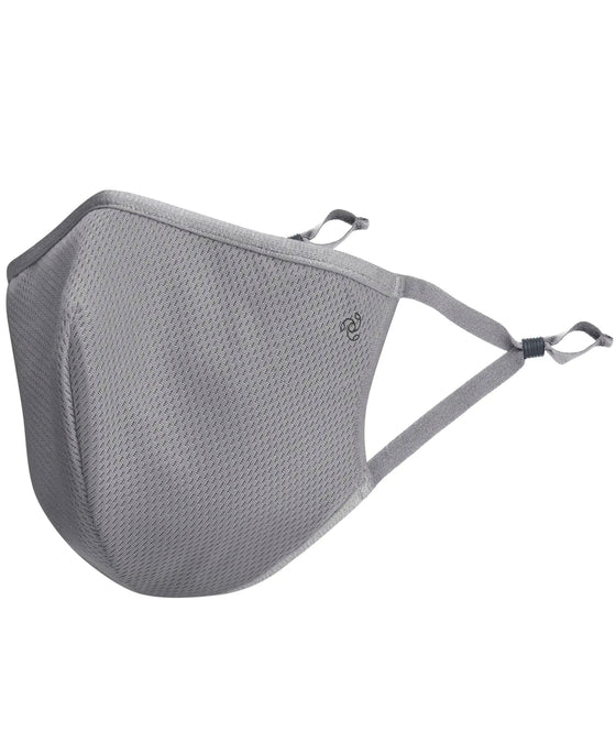 #FM02 Unisex Polyester Mesh and Super Combed Cotton Woven Face Mask with Adjustable Nose-clip and Soft Elastic Ear Loops