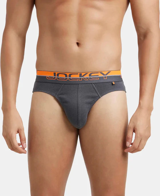 #FP02 Super Combed Cotton Rib Solid Brief with Ultrasoft Waistband