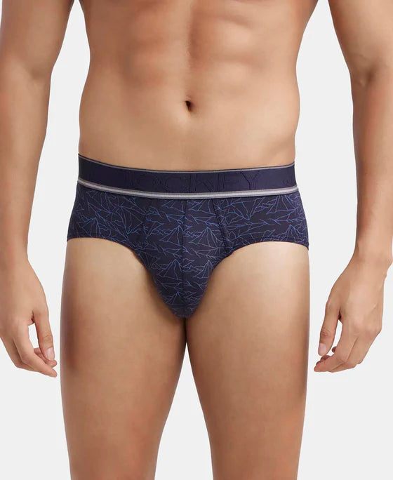 #HG29 Tencel Micro Modal Elastane Stretch Printed Brief with Natural StayFresh Properties