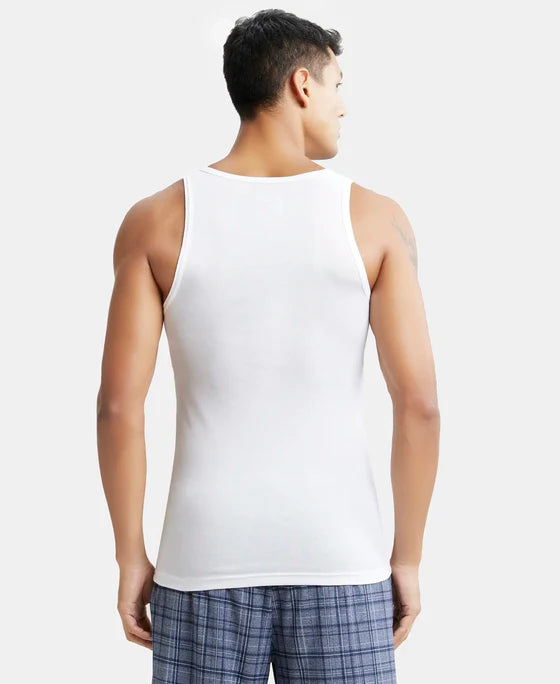 #IC13 Tencel Micro Modal Cotton Rib Sleeveless Vest with Extended Length